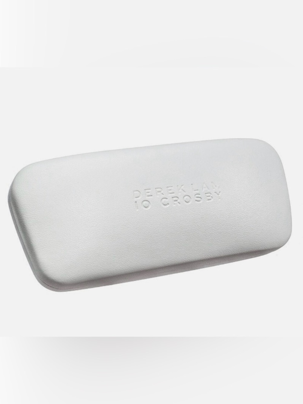 DEREK LAM 10 CROSBY LOGO🤍WHITE💚 SUNGLASSES😎 HARD CASE & CLEANING CLOTH🌟NEW🌟